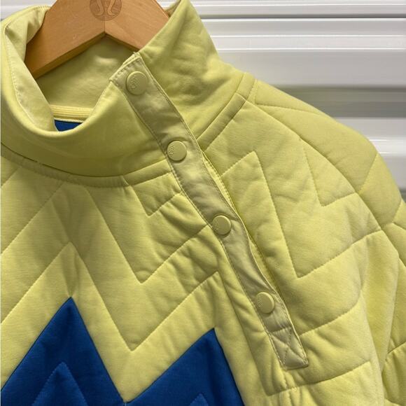 🆕Free People Pullover Zig Zag Dandelion Combo SZ S NWOT - Picture 4 of 11